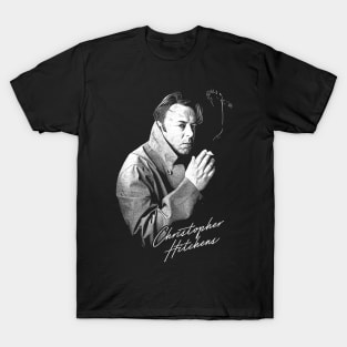 Christopher Hitchens // Retro Style Fan Design T-Shirt